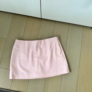 Abercrombie & Fitch baby pink scarlett vest top and mini skort set